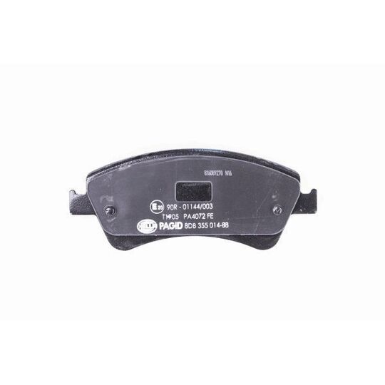 8DB 355 014-881 - Brake Pad Set, disc brake 