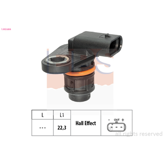 1.953.856 - Sensor, camshaft position 