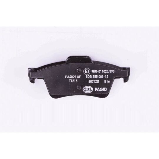 8DB 355 009-121 - Brake Pad Set, disc brake 