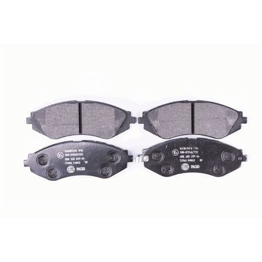 8DB 355 017-141 - Brake Pad Set, disc brake 