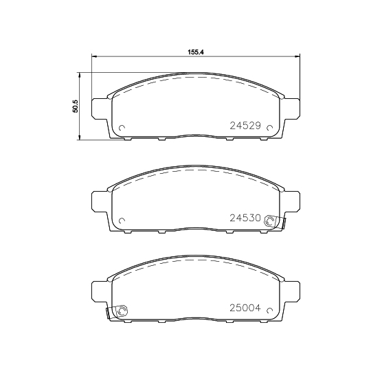 8DB 355 013-221 - Piduriklotsi komplekt,ketaspidur 