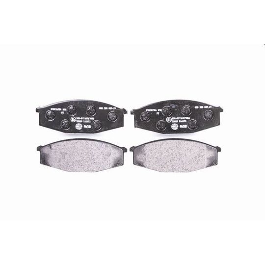 8DB 355 007-291 - Brake Pad Set, disc brake 