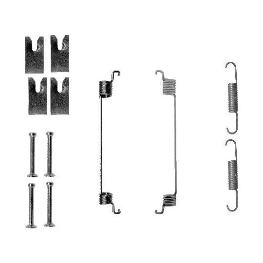 8DZ 355 200-841 - Accessory Kit, brake shoes 