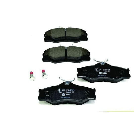 8DB 355 017-661 - Brake Pad Set, disc brake 