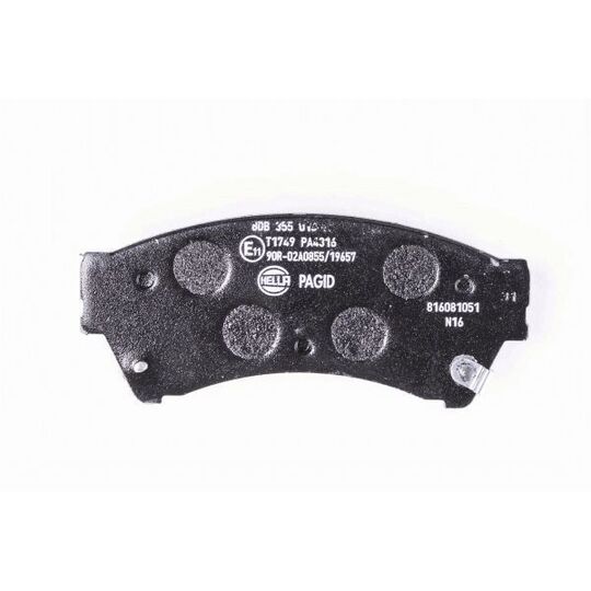 8DB 355 013-761 - Brake Pad Set, disc brake 