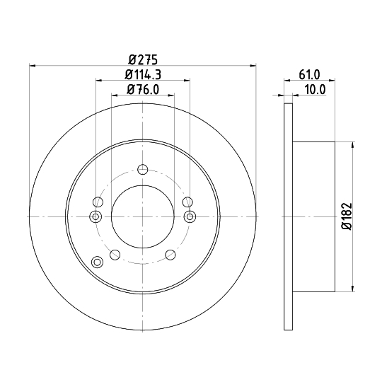 8DD 355 115-991 - Brake Disc 