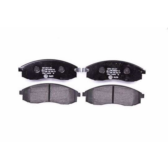 8DB 355 006-731 - Brake Pad Set, disc brake 