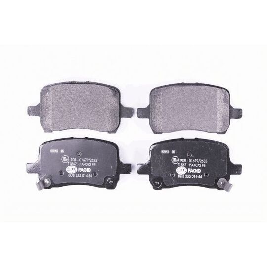 8DB 355 014-661 - Brake Pad Set, disc brake 