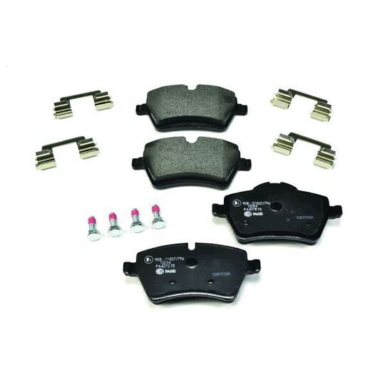 8DB 355 016-041 - Brake Pad Set, disc brake 