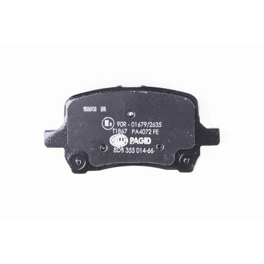 8DB 355 014-661 - Brake Pad Set, disc brake 