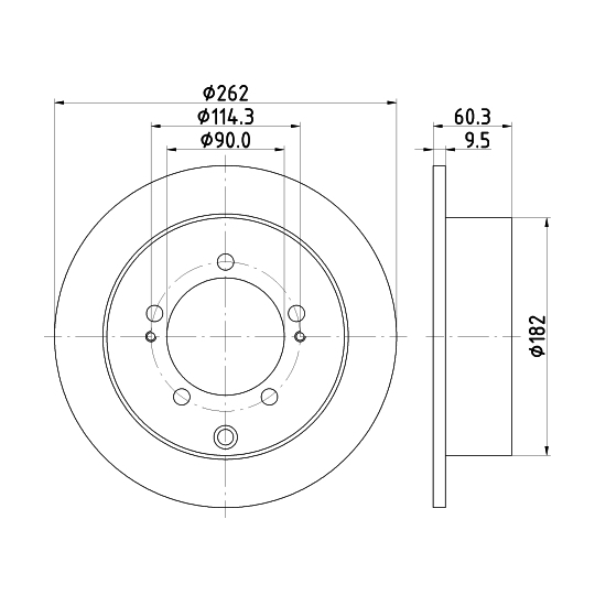 8DD 355 112-941 - Brake Disc 