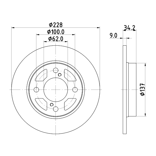 8DD 355 132-041 - Piduriketas 