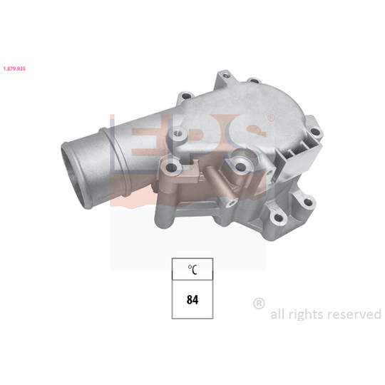 1.879.935 - Thermostat, coolant 