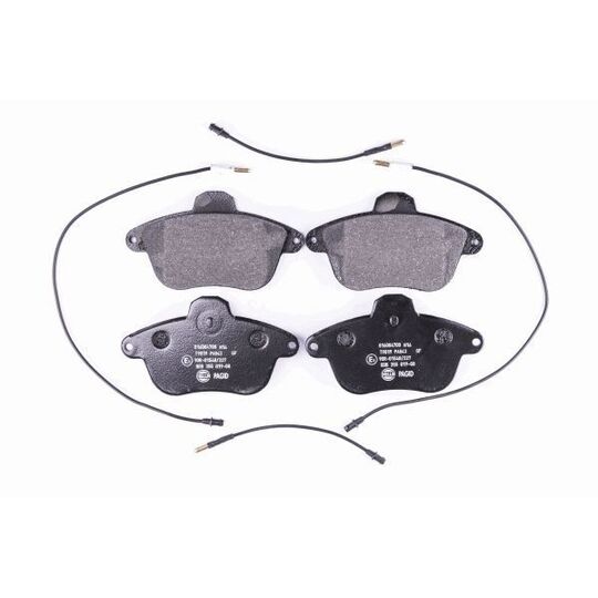 8DB 355 019-081 - Brake Pad Set, disc brake 