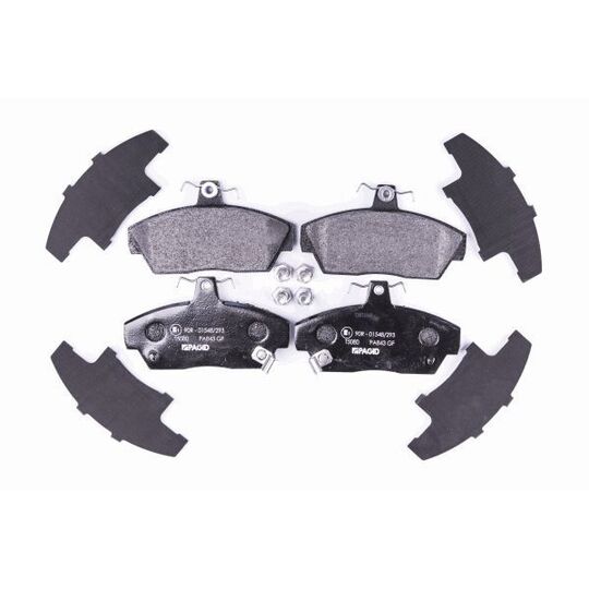 8DB 355 018-161 - Brake Pad Set, disc brake 