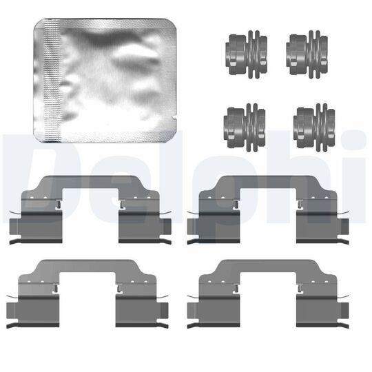 LX0759 - Accessory Kit, disc brake pad 