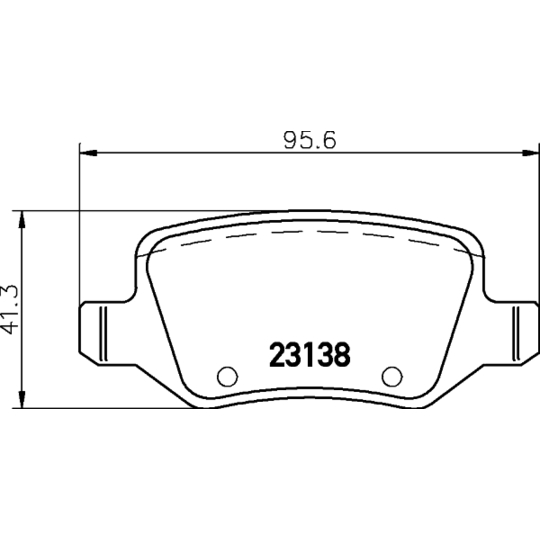 8DB 355 018-531 - Piduriklotsi komplekt,ketaspidur 