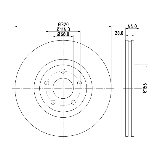 8DD 355 116-761 - Brake Disc 