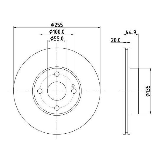 8DD 355 106-491 - Brake Disc 