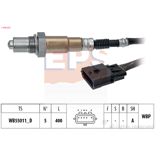 1.998.504 - Lambda Sensor 