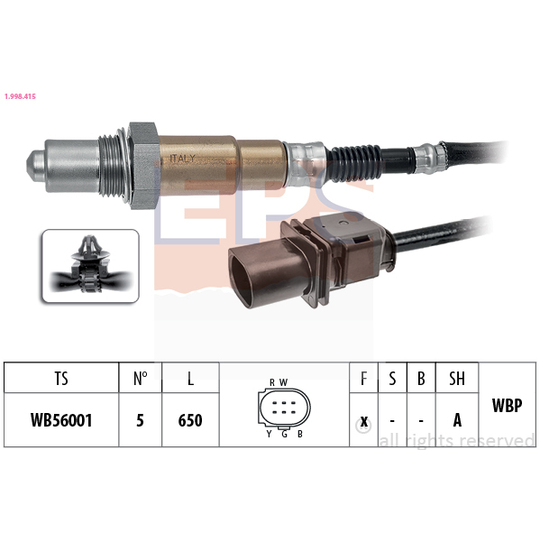 1.998.415 - Lambda Sensor 