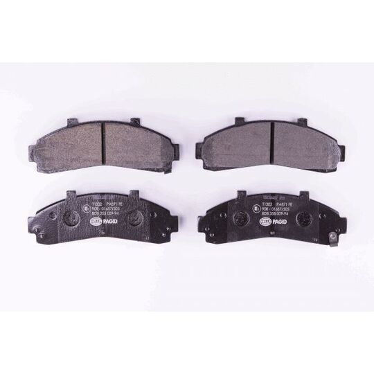 8DB 355 009-941 - Brake Pad Set, disc brake 