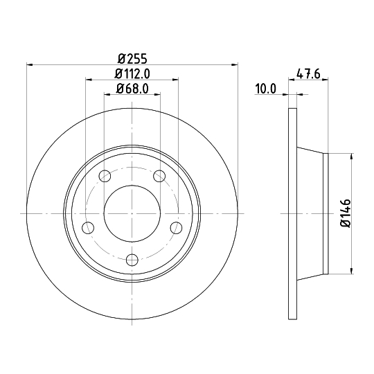 8DD 355 109-091 - Brake Disc 