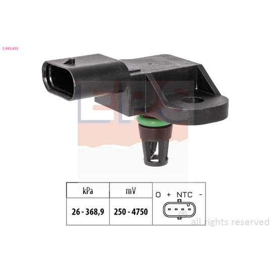 1.993.413 - Sensor, intake manifold pressure 