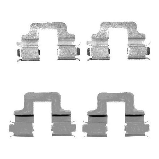 8DZ 355 203-331 - Accessory Kit, disc brake pad 