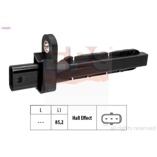 1.953.827 - Sensor, crankshaft pulse 