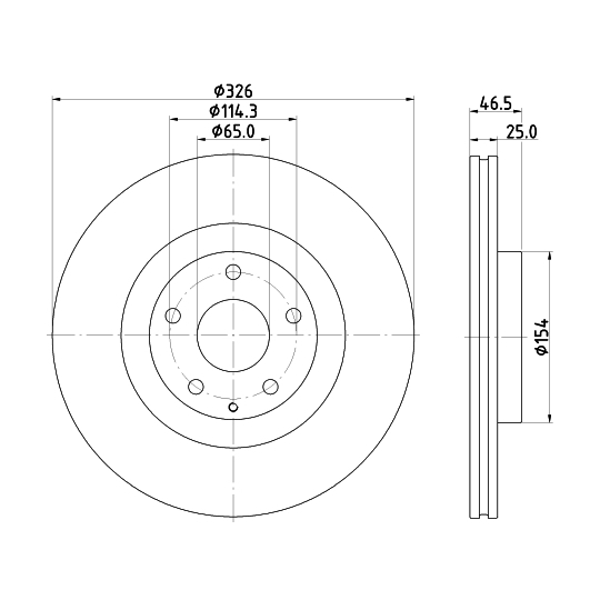 8DD 355 134-771 - Brake Disc 