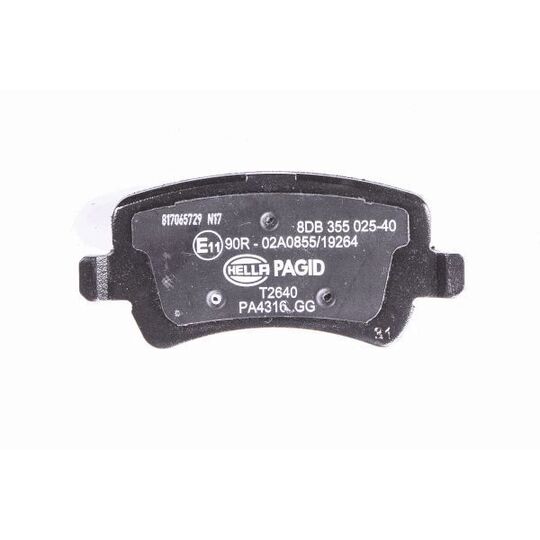 8DB 355 025-401 - Brake Pad Set, disc brake 