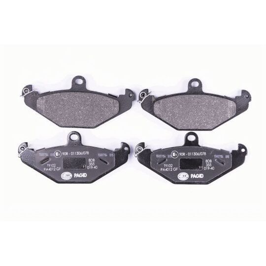 8DB 355 019-401 - Brake Pad Set, disc brake 