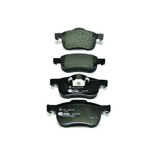 8DB 355 008-851 - Brake Pad Set, disc brake 