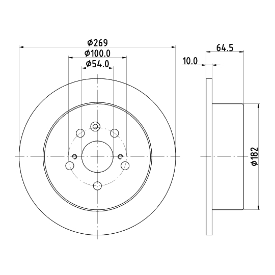 8DD 355 104-061 - Brake Disc 