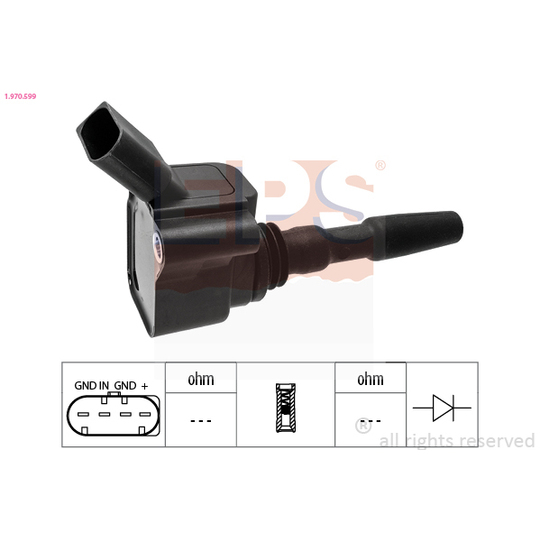 1.970.599 - Ignition coil 