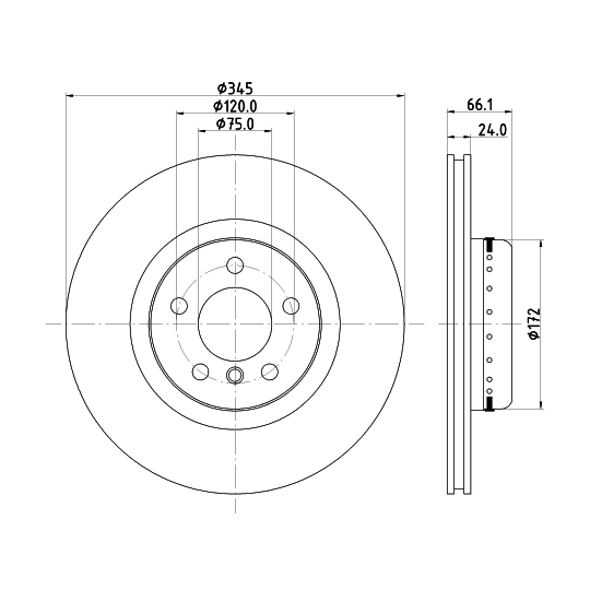 8DD 355 120-801 - Brake Disc 