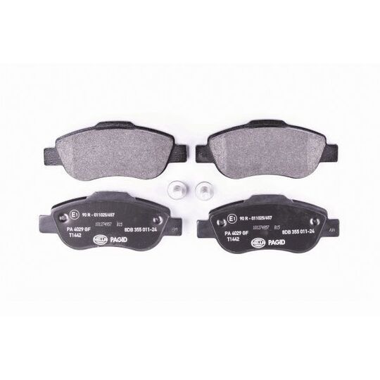 8DB 355 011-241 - Brake Pad Set, disc brake 