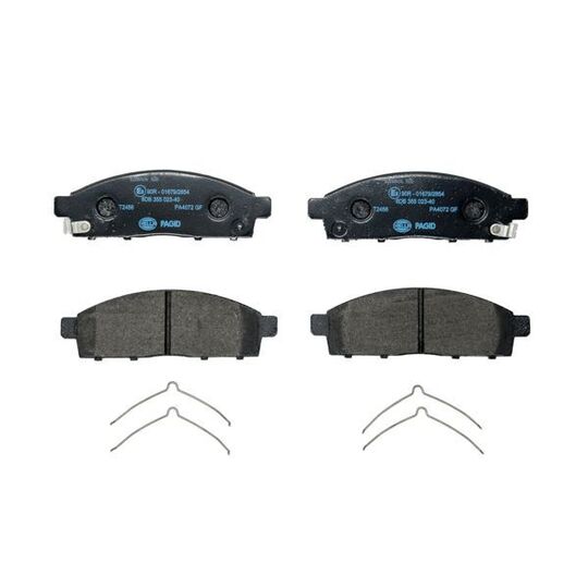 8DB 355 023-401 - Brake Pad Set, disc brake 