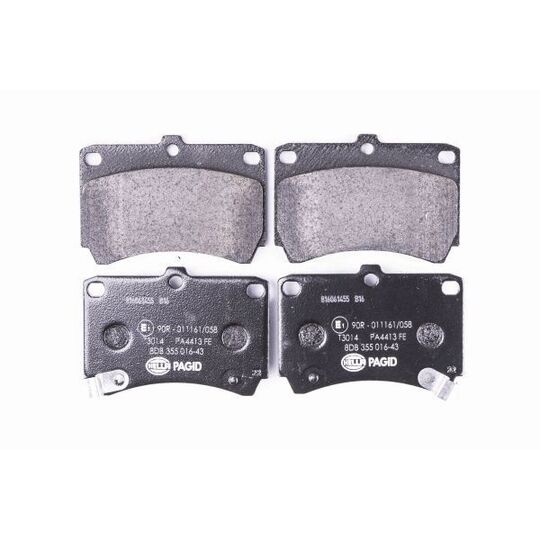 8DB 355 016-431 - Brake Pad Set, disc brake 