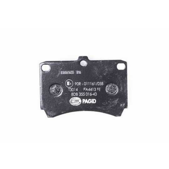 8DB 355 016-431 - Brake Pad Set, disc brake 