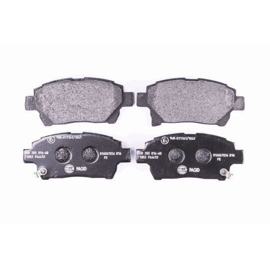 8DB 355 014-601 - Brake Pad Set, disc brake 