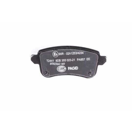 8DB 355 023-211 - Brake Pad Set, disc brake 