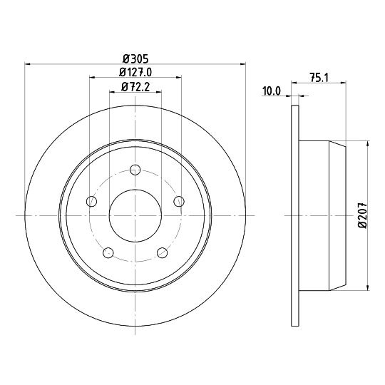 8DD 355 108-611 - Jarrulevy 