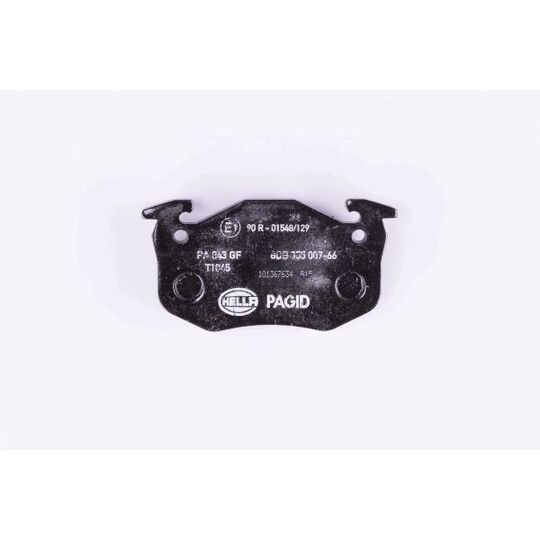 8DB 355 007-661 - Brake Pad Set, disc brake 