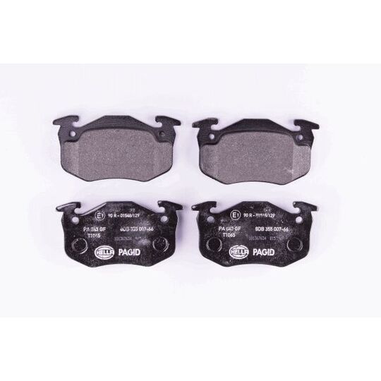 8DB 355 007-661 - Brake Pad Set, disc brake 