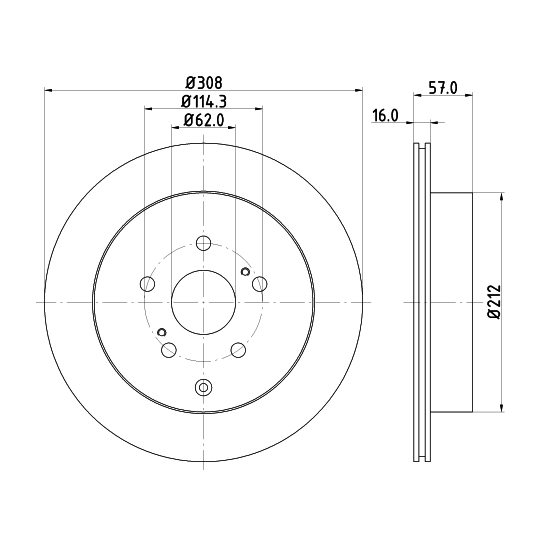 8DD 355 116-781 - Brake Disc 