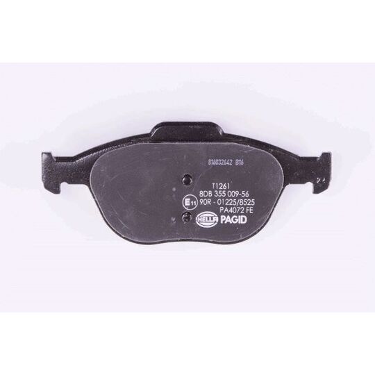 8DB 355 009-561 - Brake Pad Set, disc brake 