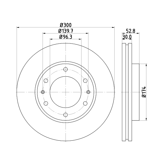 8DD 355 116-481 - Brake Disc 