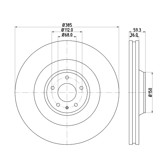 8DD 355 129-031 - Brake Disc 